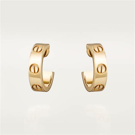 cartier love stud earrings replica|cartier inspired love earrings.